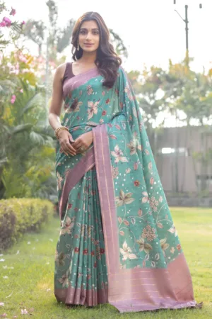 Madhur Kalamkari Saree